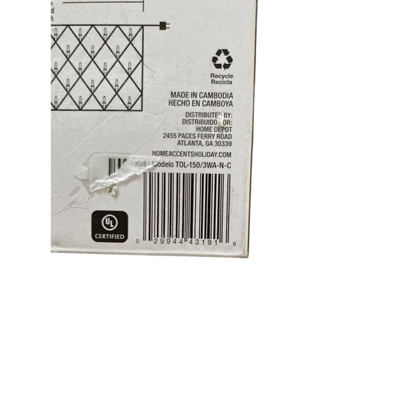 Home Accents Holiday Clear Incandescent Mini Net Lights - Picture 4 of 8